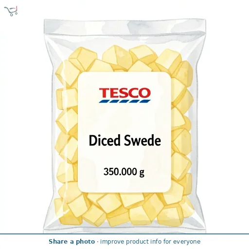 Tesco Diced Swede 350G