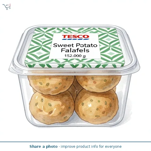 Tesco Sweet Potato Falafels 152g