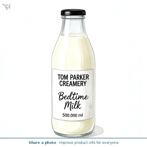 Tom Parker Creamery Bedtime Milk 500ml