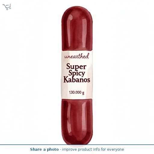 Unearthed Super Spicy Kabanos 130g