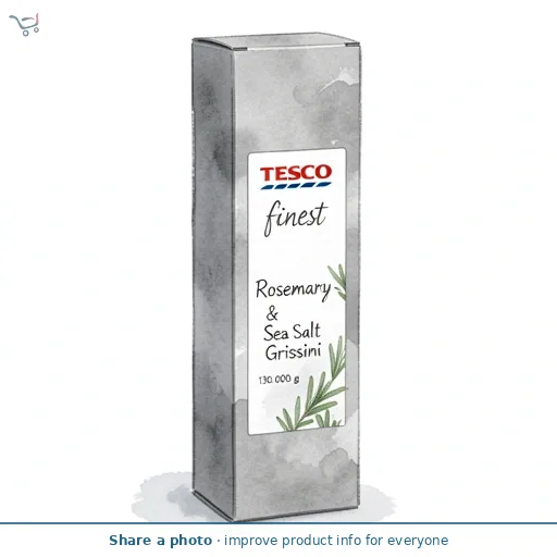 Tesco Finest Rosemary & Sea Salt Grissini 130g