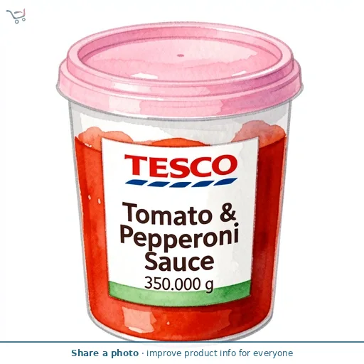 Tesco Tomato & Pepperoni Sauce 350g
