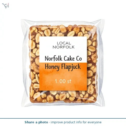 Norfolk Cake Co Honey Flapjack