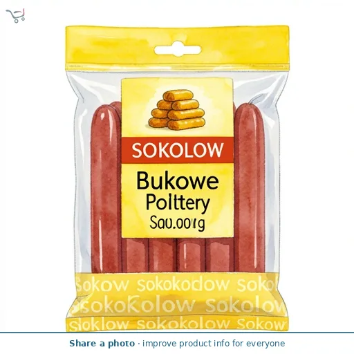 Sokolow Bukowe Poultry Sausages 900g