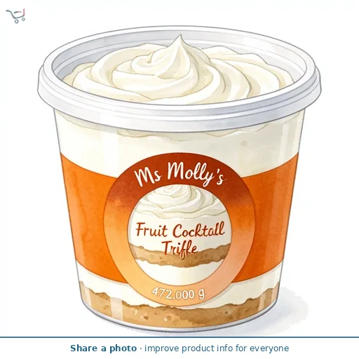 Ms Molly's Fruit Cocktail Trifle 472g
