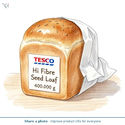 Tesco Hi Fibre Seed Loaf 400G