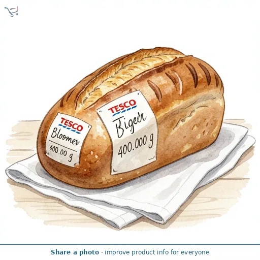 Tesco Tiger Bloomer 400G