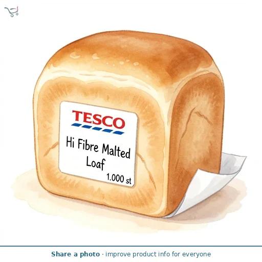 Tesco Hi Fibre Malted Loaf 400G