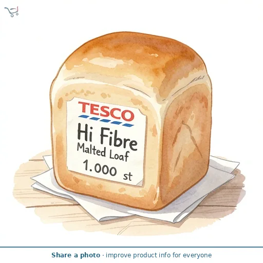 Tesco Hi Fibre Malted Loaf 800G