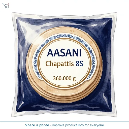 Aasani Chapattis 8S 360G