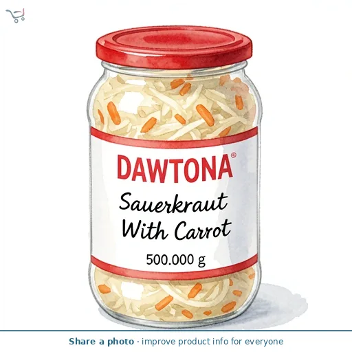 Dawtona Sauerkraut With Carrot 500G