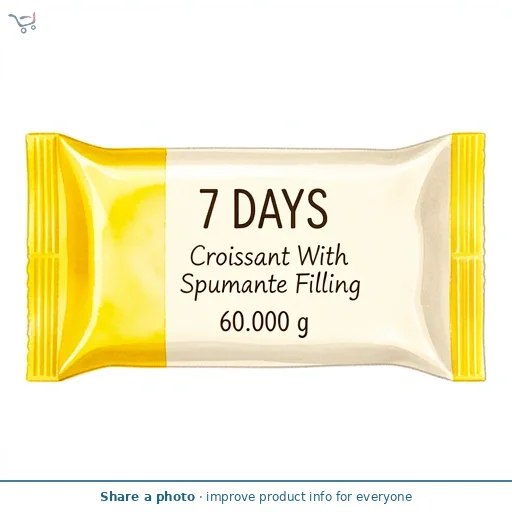 7 Days Croissant With Spumante Filling 60G