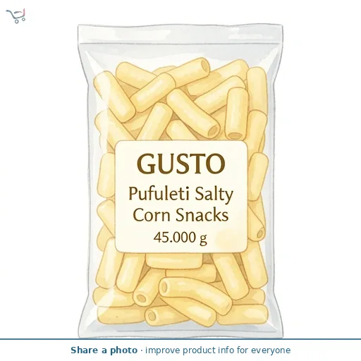 Gusto Pufuleti Salty Corn Snacks 45G