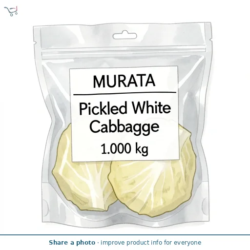 Murata Pickled White Cabbage 1kg
