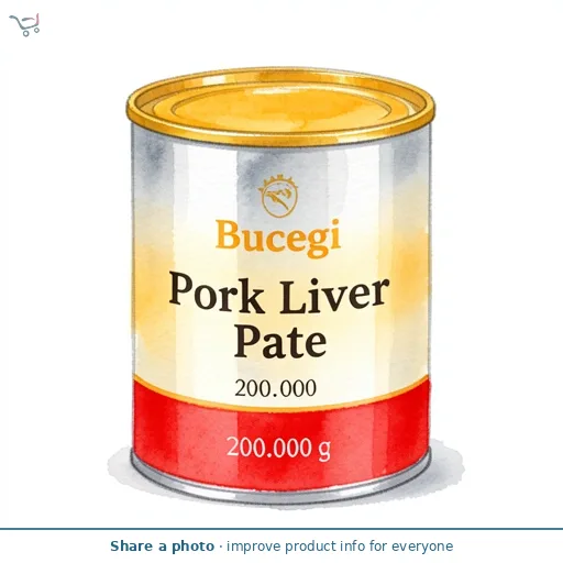 Bucegi Pork Liver Pate 200G