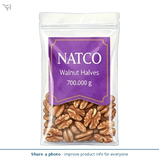 Natco Walnut Halves 700g