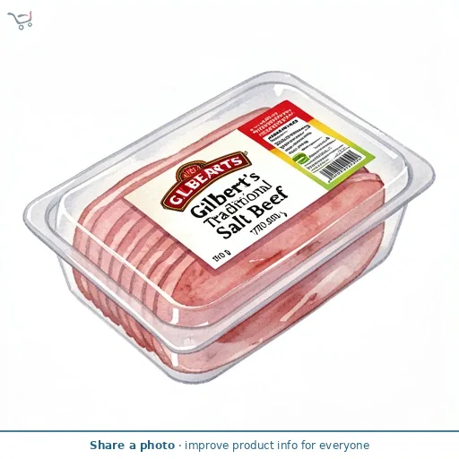 Gilbert's Traditional Salt Beef 170g