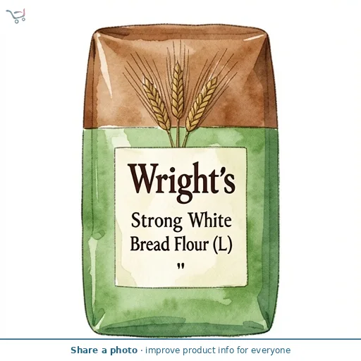 Wrights Strong White Bread Flour (L)