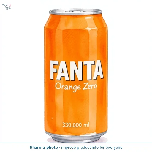 Fanta Orange Zero 330ml
