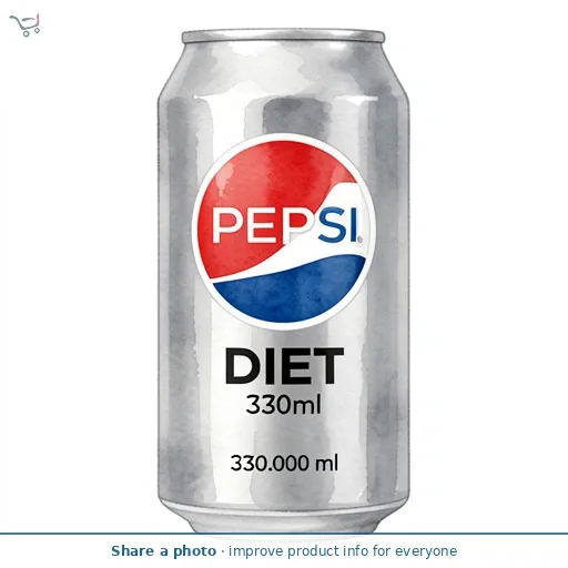 Pepsi Diet Soft Drink 330ml