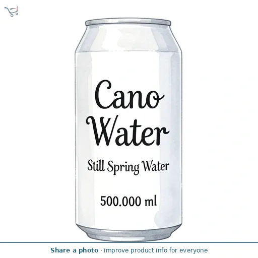 Cano Still Spring Water 500ml