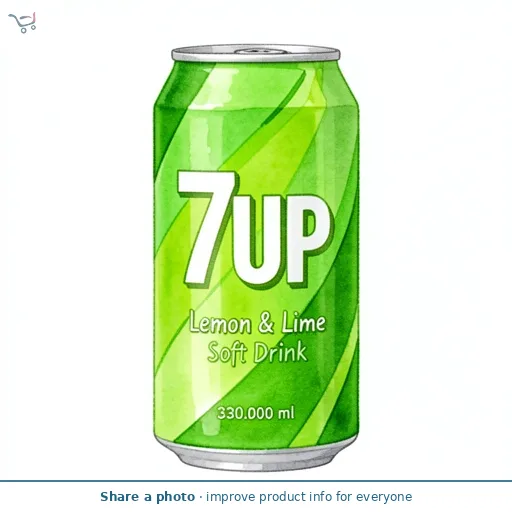 7 Up Lemon & Lime Soft Drink 330ml