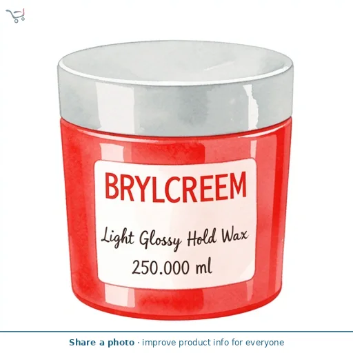 Brylcreem Light Glossy Hold Wax 250Ml