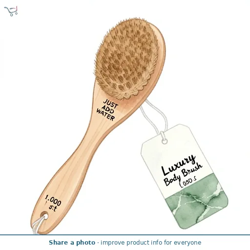Just Add Water Luxury Body Brush
