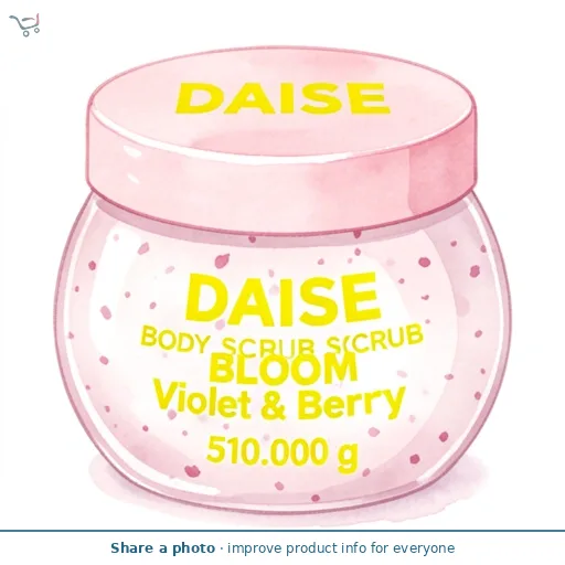 DAISE BODY SCRUB BLOOM Violet & Berry 510 G