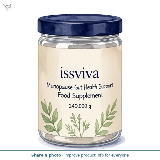 Issviva Menopause Gut Health Support Food Supplement 240g