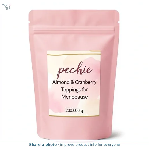Peachie - Almond & Cranberry Toppings for Menopause 200g