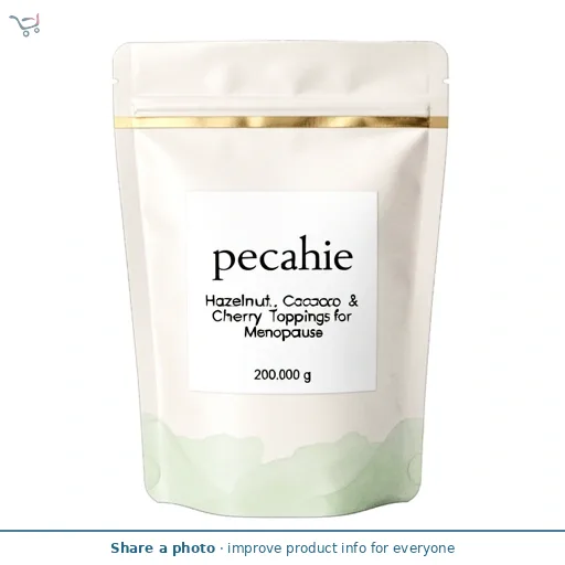 Peachie - Hazelnut, Cacao & Cherry Toppings for Menopause 200g