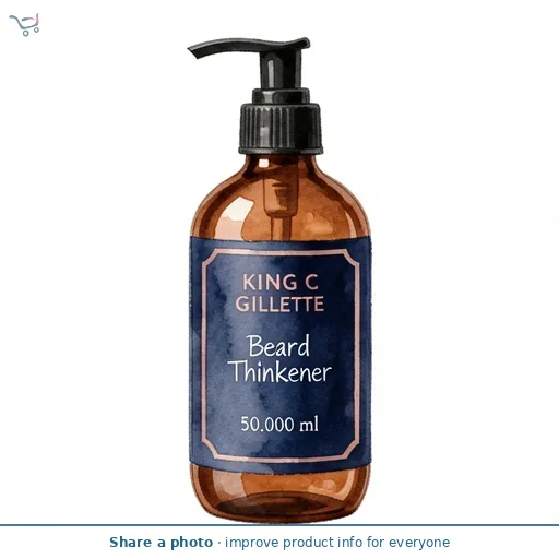 King C Gillette Beard Thickener 50ml