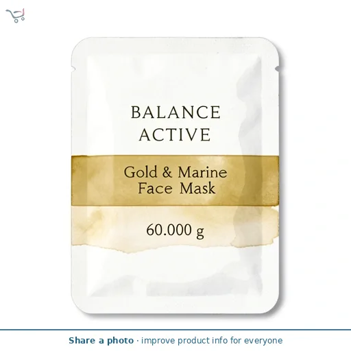 Balance Active Gold & Marine Face Mask 60G