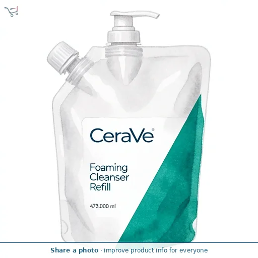 CeraVe Foaming Cleanser Refill 473ml