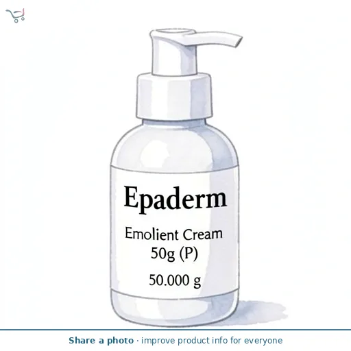 Epaderm Emollient Skin Cream 50g (P)