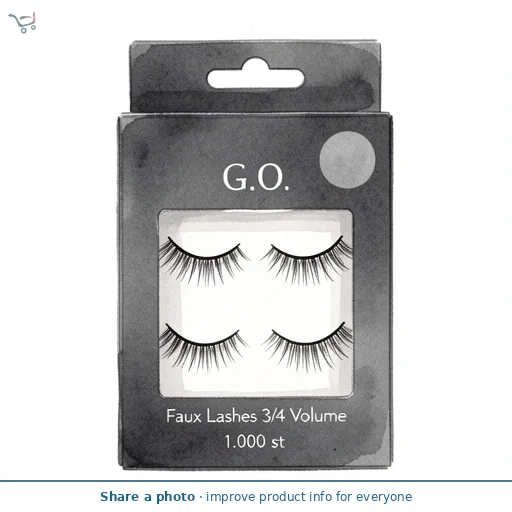 G.O. Faux Lashes 3/4 Volume