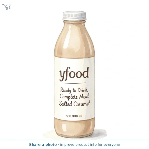 yfood Ready to Drink Complete Meal Salted Caramel 500ml
