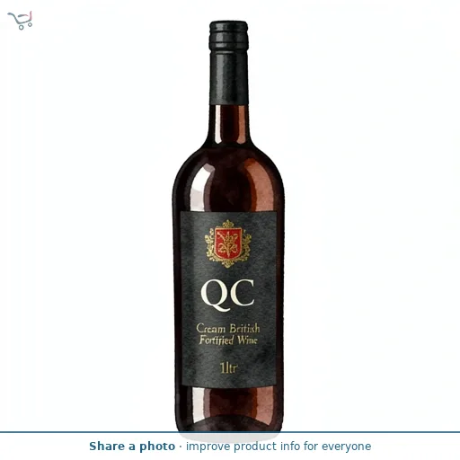 QC Cream British Fortified Wine 1ltr