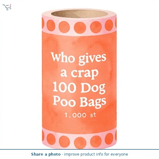 Who Gives A Crap Super Strong 100 Dog Poo Bags
