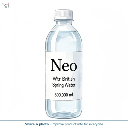 NEO WTR 12 x 500ml British Spring Water