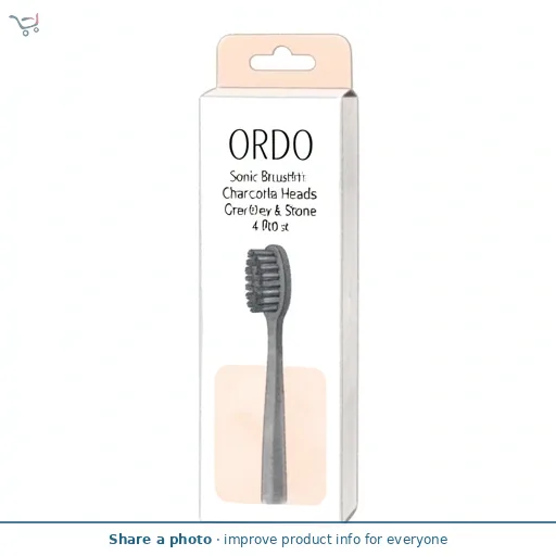 Ordo Sonic Brush Heads Charcoal Grey & Stone 4 Pack