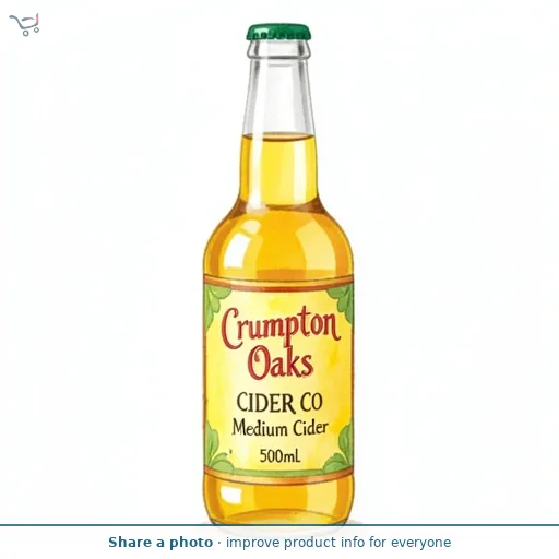 Crumpton Oaks Cider Co Apple Medium Cider 500ml