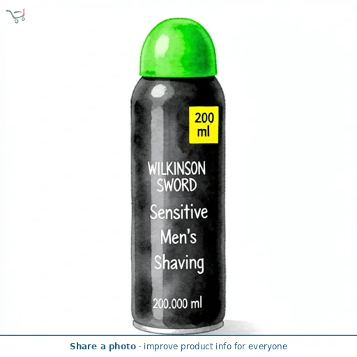Wilkinson Sword Sensitive Men's Shaving 200ml