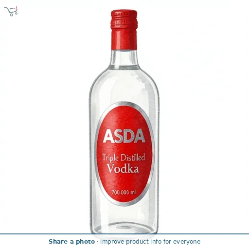 ASDA Triple Distilled Vodka 70cl