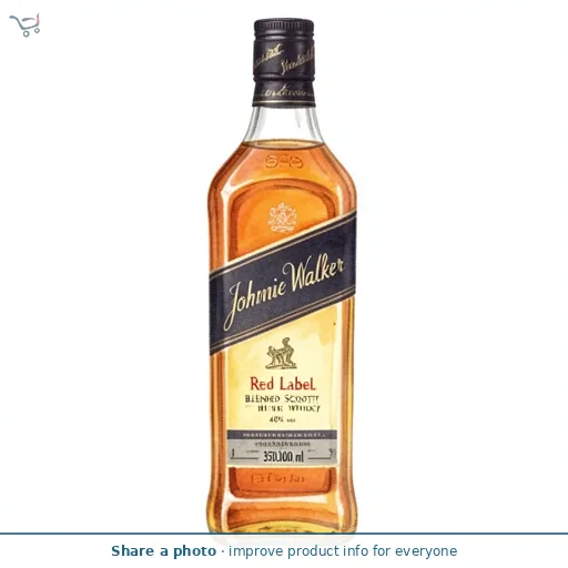 Johnnie Walker Red Label Blended Scotch Whisky 40% vol 35cl