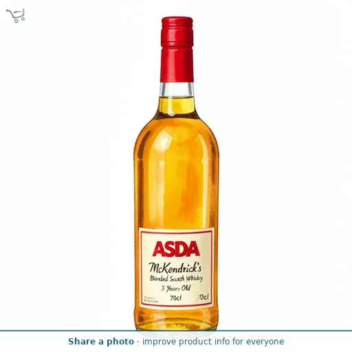 ASDA McKendrick's Blended Scotch Whisky 3 Years Old 70cl