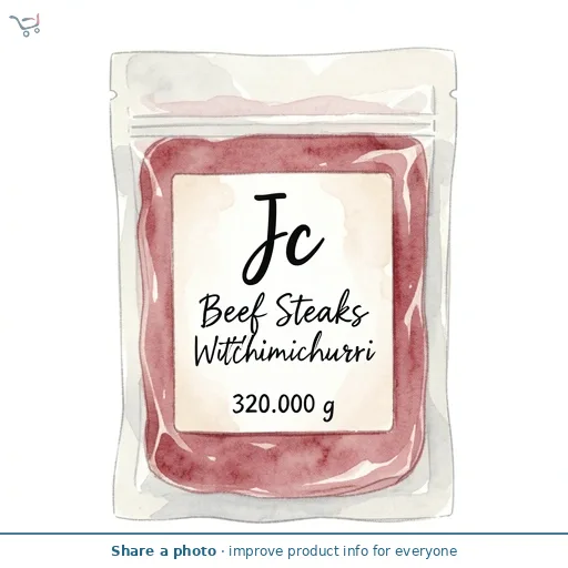 Sainsbury's Just Cook 21 Day Matured Beef Steaks with Chimichurri Sauce 320g