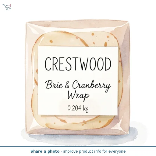 Brie & Cranberry Wrap