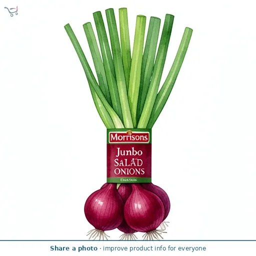 Morrisons Red Jumbo Salad Onions